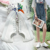 40秋季 小白鞋 平底大号休闲女学生板鞋 女鞋 韩版 42百搭潮 大码