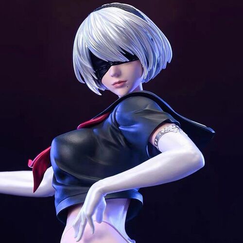 尼尔机械纪元2b小姐姐手办动漫二次元美少女机箱桌面摆件男生礼物