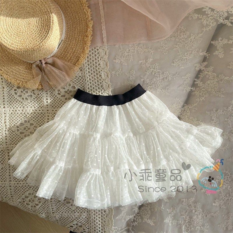 【仙美蓬蓬裙】女童裙子 柔软网纱波点蛋糕裙 网纱半裙 公主裙,童装/婴儿装/亲子装,半身裙,淘宝优惠券,粉丝福利购,淘宝优惠卷