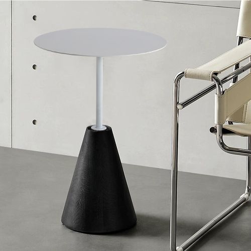 客厅沙发边几可移动北欧实木小茶几简约角几轻奢创意咖啡桌小圆桌