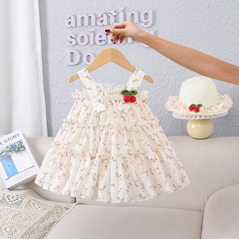 小女孩夏装女童宝宝衣服吊带连衣裙子薄款一岁公主裙超萌洋气夏季,童装/婴儿装/亲子装,连衣裙,淘宝优惠券,粉丝福利购,淘宝优惠卷