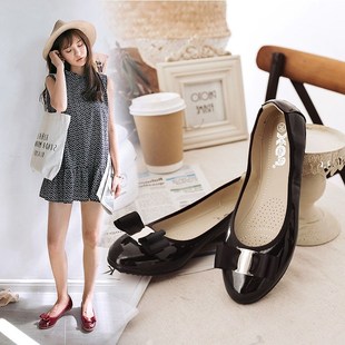 2024新款 春夏季 平底韩版 百搭船鞋 瓢鞋 圆头浅口舒适孕妇鞋 女开车鞋