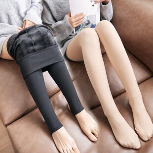 打底裤女加绒秋冬外穿光腿神器义乌2022义务肉色秋裤保暖裤子裤袜