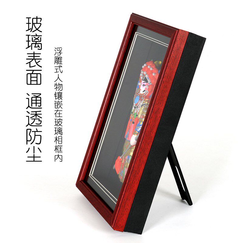 非遗京剧脸谱相框挂饰戏剧人物墙面装饰挂件壁饰摆件送外国人礼品