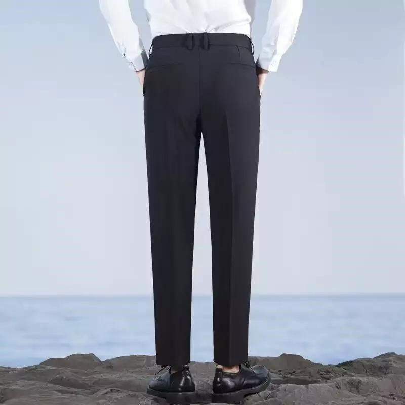 结婚订婚衬衫西裤套装男长袖修身伴郎团衬衣裤子西装商务正装制服