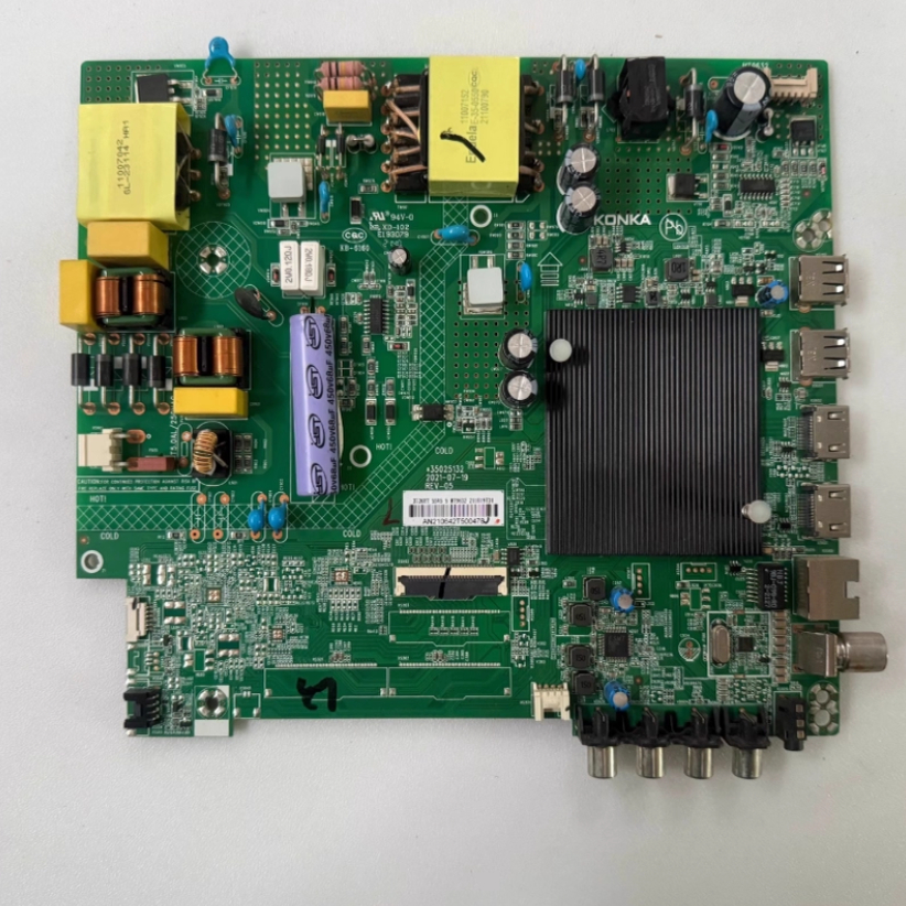 测好 原装康佳 55V5 55V5D 主板35025132 配屏72003726YT 3726YT