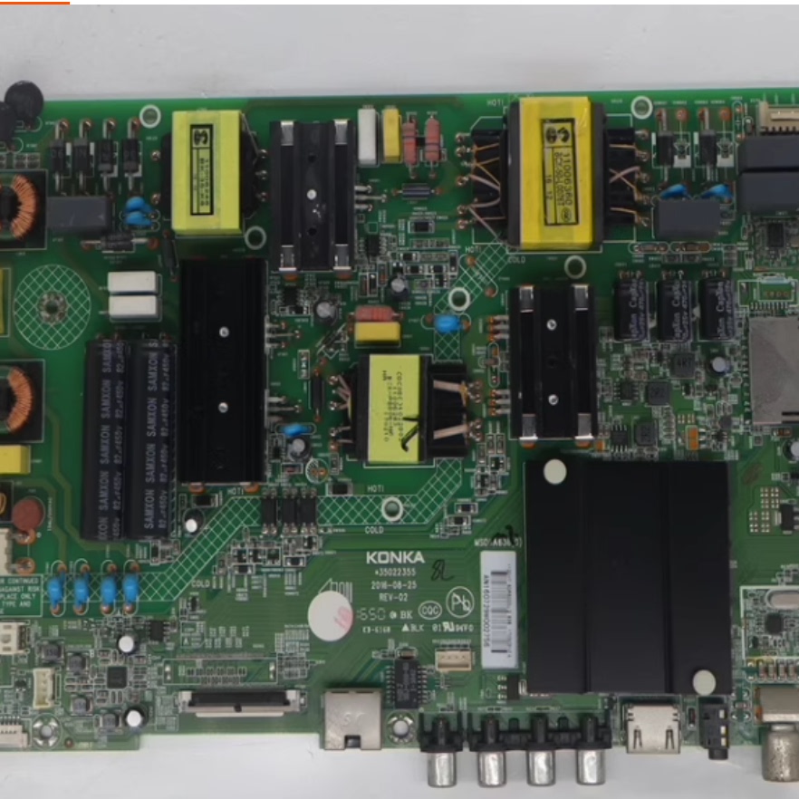 原装康佳LED60R6000U主板35022355屏72001120YT 1120YT测好