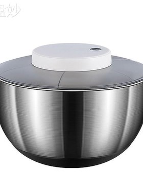 $电动菜拉机脱水器家沙用果蔬甩干20854菜甩水律神器沥蔬洗水篮沙