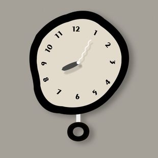 时钟挂墙家用装 网红挂表 饰现代时尚 钟表挂钟静音客厅创意2024新款