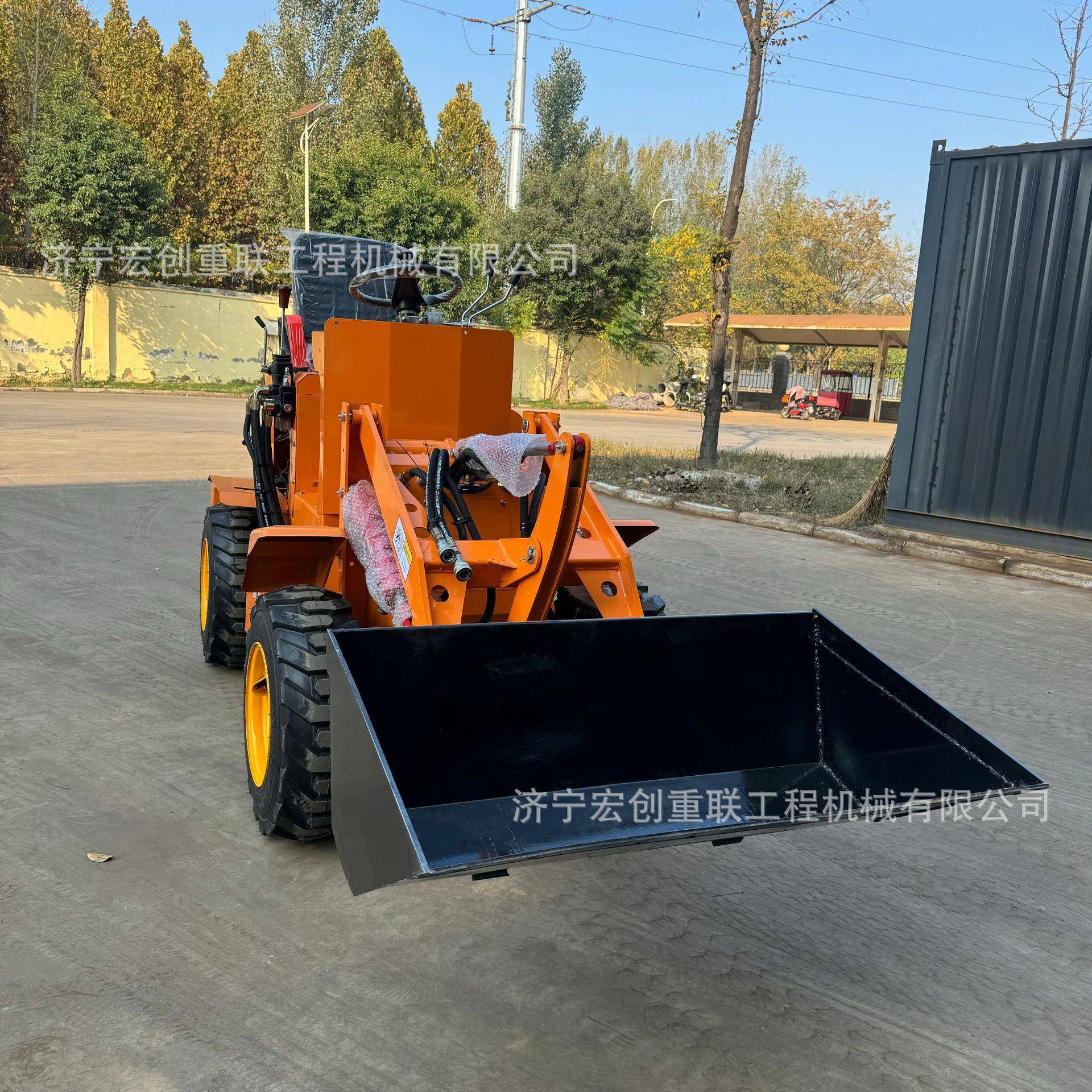 柴油四驱904小型装载机厂家外贸跨境工程农用906型小铲车跨境热销