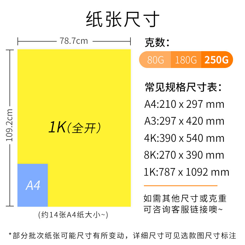 全大张彩色卡纸幼儿园卡纸整装饰厚板报空白广告海报di手工纸材料