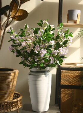 高端千里香仿真假家居装饰落地橱窗大型高枝绿植民宿