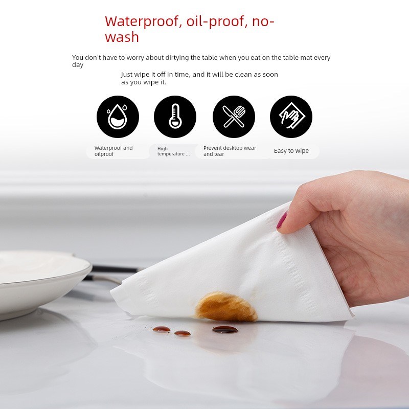 家用圆形餐桌布防水防油免洗圆桌面保护垫加厚pvc软玻璃