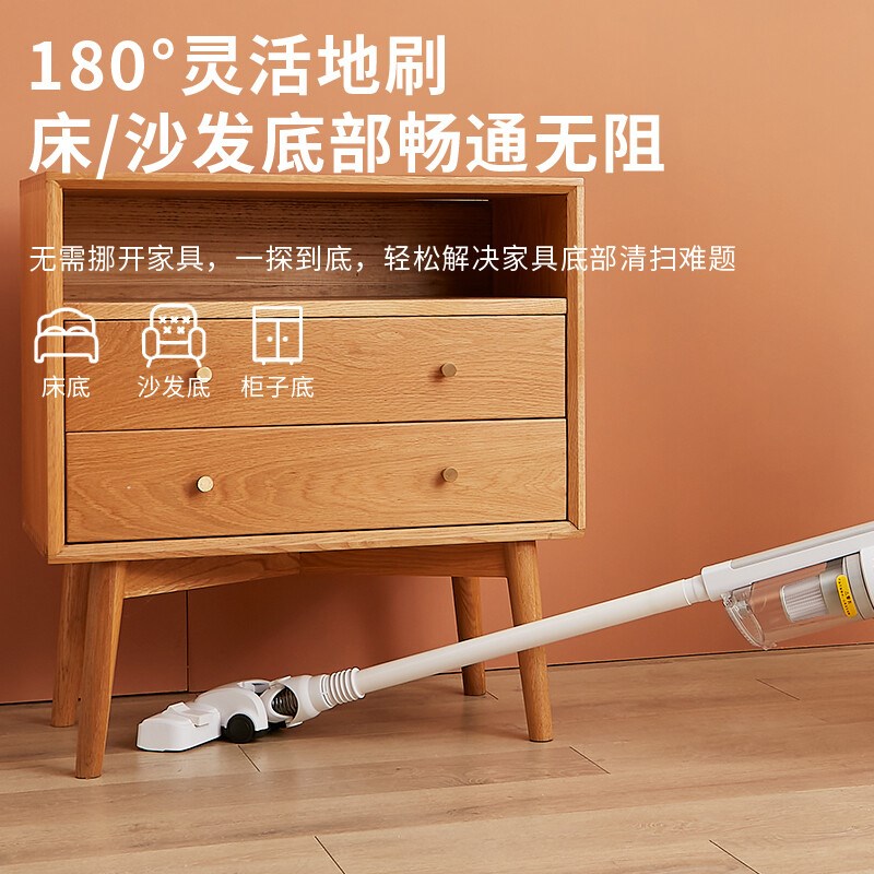 奥斯吸尘器湿拖一体手持式家用小型大吸力功率除尘宠物毛发