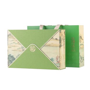 年明前龙井绿茶包装盒空礼盒半斤装狮峰龙井茶叶礼品盒空盒