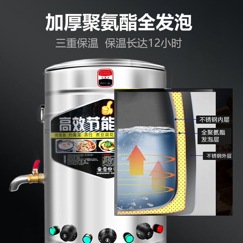 多功能煮面桶面馆商用电热燃气煮面炉卤肉煲汤水饺熬粥下面麻辣烫