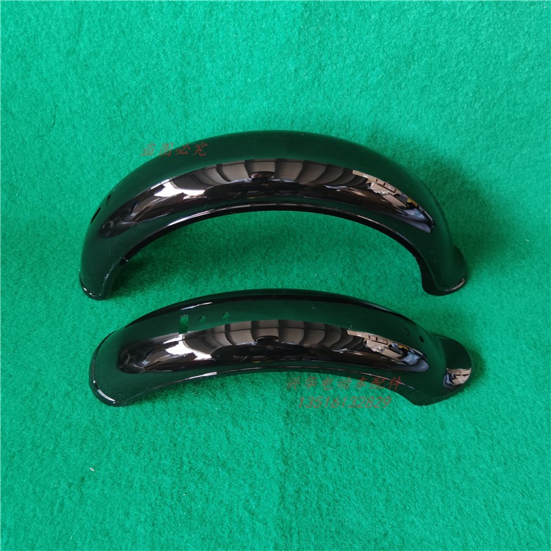 良策电动车通用前后泥板瓦盖塑料八号小车真空胎轮厘米宽挡泥瓦