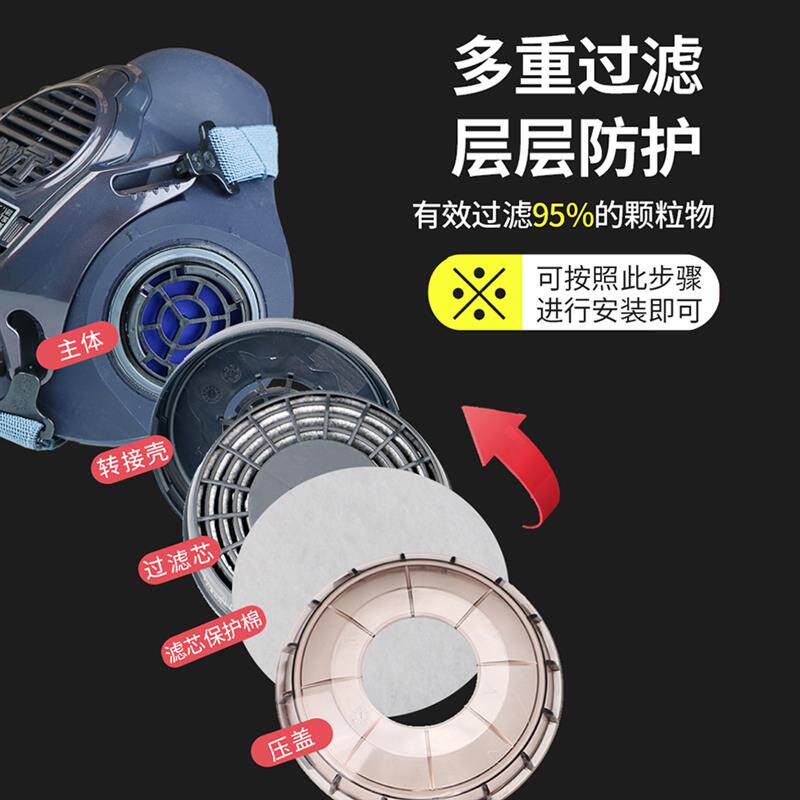 升级点式日重松防尘口罩防工业粉尘电焊喷漆打磨