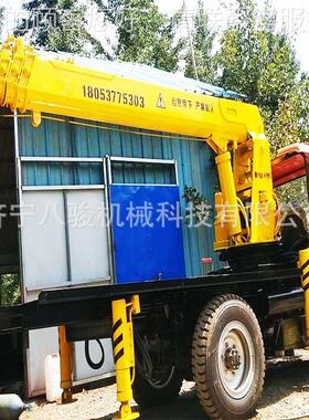 道路工施三轮小吊小车 三轮车加装型吊车机 YEW河南自制背树车吊