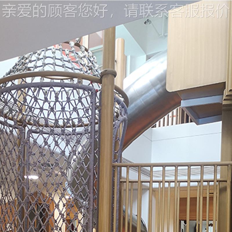 钢大HPL219型户外锈钢梯 儿童游乐园景区公园旋转滑道 不锈滑梯厂