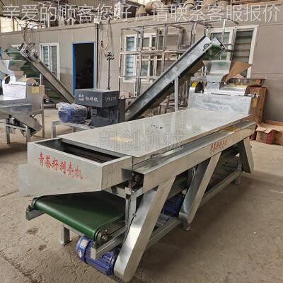 大型青茶果机 全剥自动干湿茶两用茶籽壳脱壳机 商用PEJ果去青皮