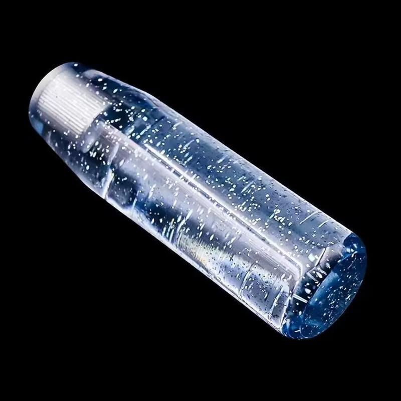 汽车水晶带灯手动排挡头LED改装波棍头个性自动动排档杆加长挡杆