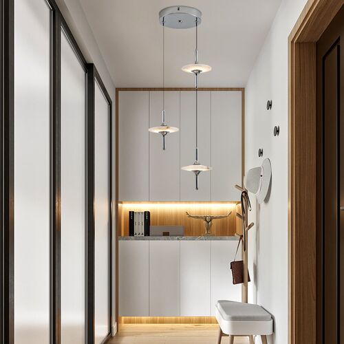 云石别墅挑空旋转楼梯灯现代简约高级感loft客厅饭厅卧室床头吊灯
