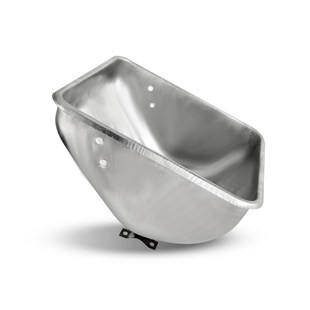 加厚钢板母猪食槽母猪料槽产床定位栏猪槽母猪喂料槽吃食盆