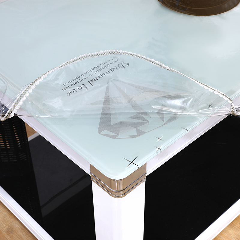 皮罩塑料垫长方形防水防油壁纸耐高温家用烤火桌罩PC电炉罩