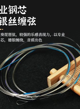 北京星海琵琶琴弦1-4弦全套弦线一弦二弦专业演奏钢丝琵琶弦配件