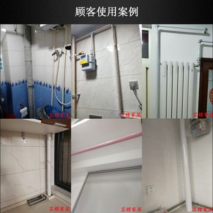 阳台客厅厕所包下水管道装饰遮挡包柱子创意贴纸防水自粘加厚神器