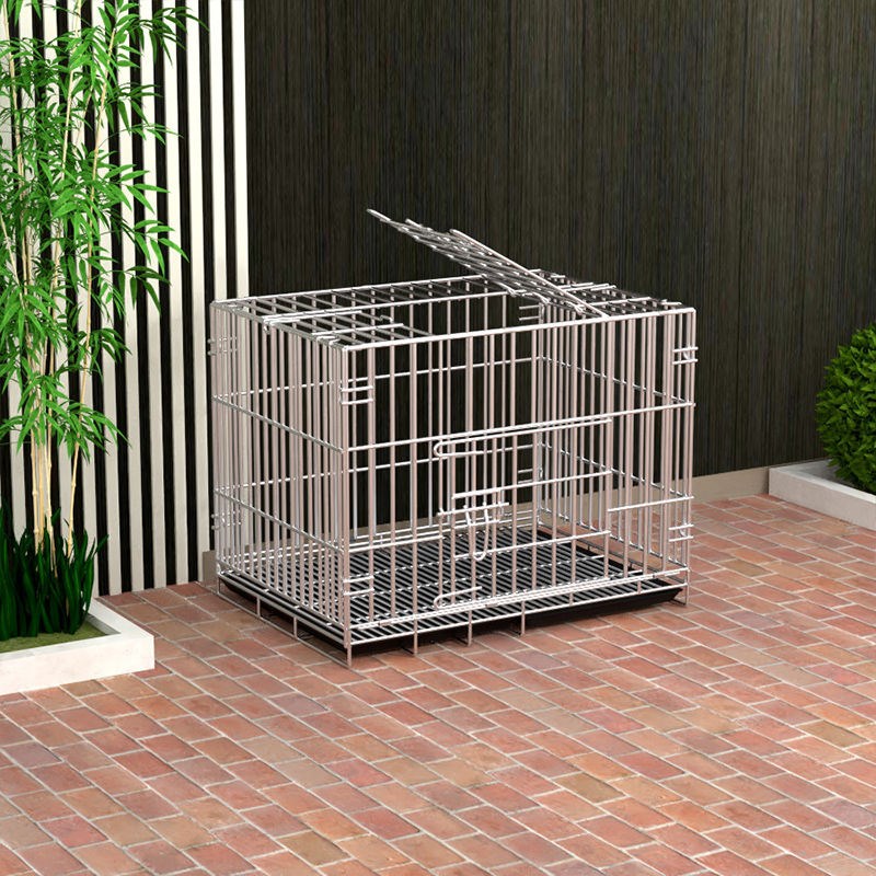 狗笼子泰迪小型犬中大型犬兔子鸽子笼折叠猫笼子博美柯基宠物狗笼