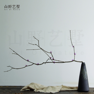 干支枝梅花艺插花瓶器复古干花枝干枝装饰摆件枯树枝禅意花束侘寂