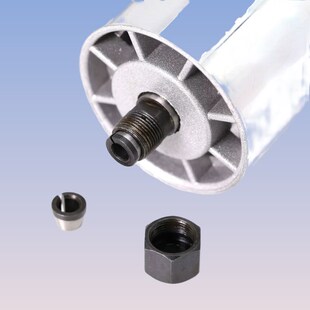 修边机夹头配件转换套6mm1 8mm夹头修边机通用铣刀夹头木工全套