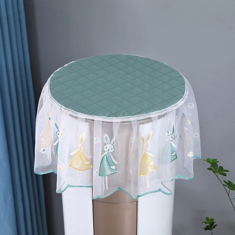 卡通空调防尘罩圆形柜机顶罩防尘布客厅圆柱立式空调盖巾开机不取,居家布艺,空调罩,淘宝优惠券,粉丝福利购,淘宝优惠卷