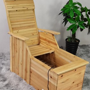 全实木调节靠背电火桶取暖器家用深火筒电火箱烤脚箱烤火炉烤火箱