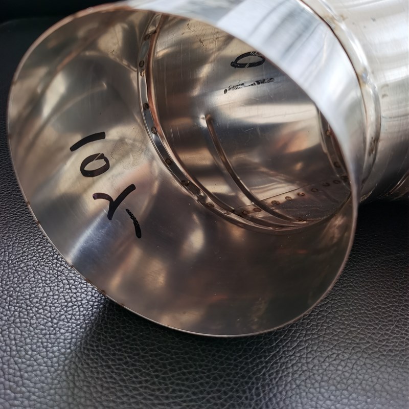 定制加厚304不锈钢弯头家用柴火灶取暖火炉烟筒弯管锅炉排烟配件