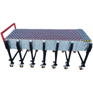 福来轮卸货神器装货输送机下货滑梯流利条卸车搬运滑道货物折叠轮