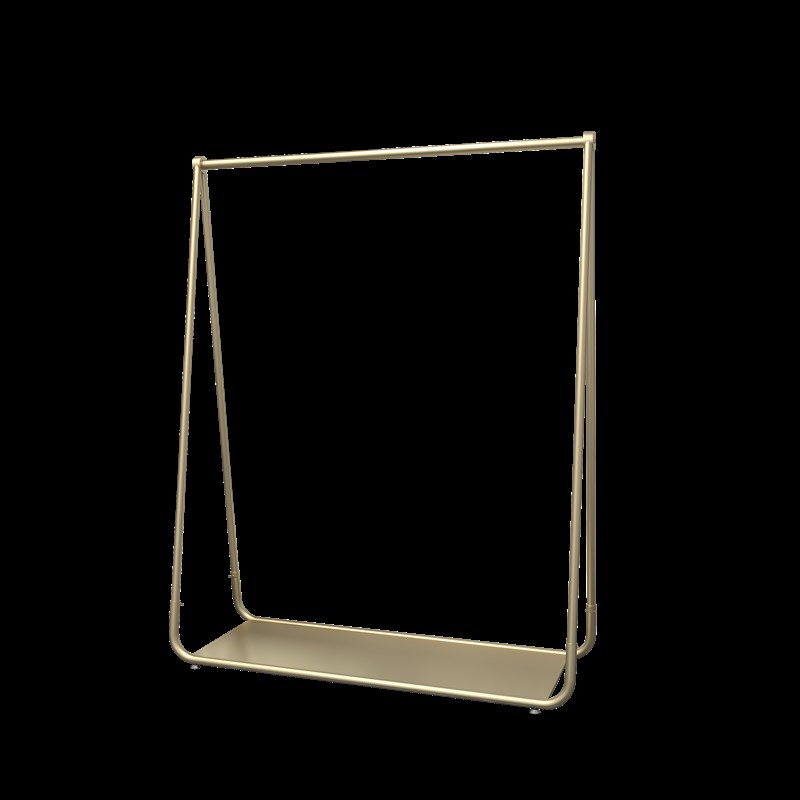 服装店展示架展览挂衣架婚纱架中岛落地水管龙门货架可推拉带滑轮