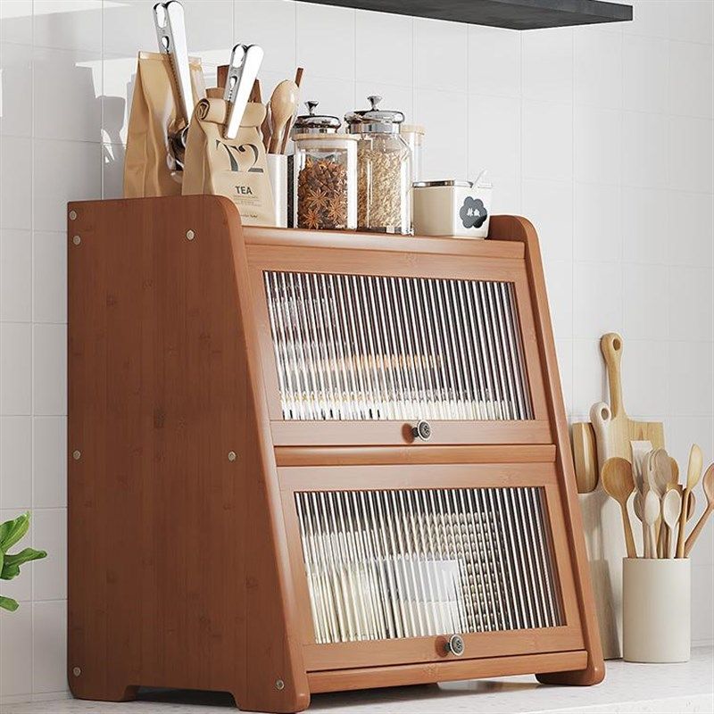 水杯架子置物架复古桌面台上防尘收纳盒水杯架子厨房置物架储物柜,厨房/烹饪用具,碗架,淘宝优惠券,粉丝福利购,淘宝优惠卷