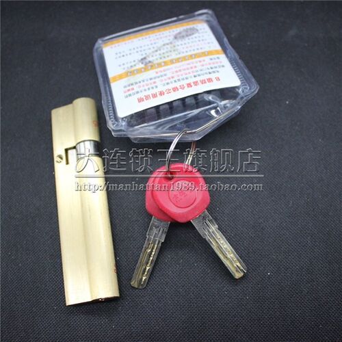 超长防盗门超B级锁芯双排c级锁芯超长110mm130mm120mm锁芯加长