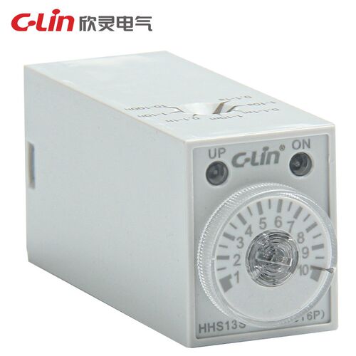 HHS13-1时间继电器 ST6P-4定时开关H3Y-4 延时控制器AC220V