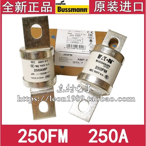 EATON BUSSMANN熔断器 BS88:4保险丝200FM 250FM 250A 690V