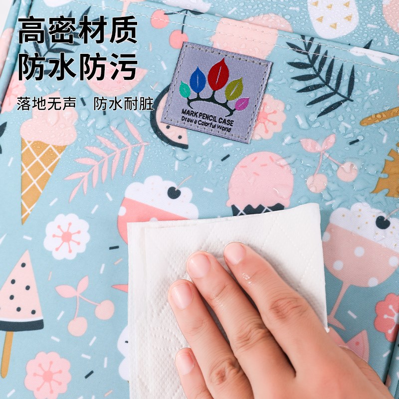 新款防水丙烯马克笔收纳盒收纳包收纳袋36色48色60色72色80色84色
