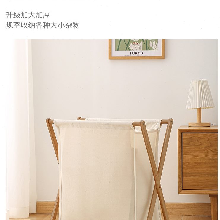 大号桶衣服脏衣服收纳筐日式可折叠脏衣篓卧室宿舍家用脏衣篮换洗