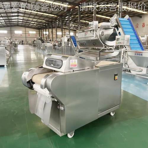 食堂专用芹切菜切机不钢洋葱切块设备新型锈香肠片机菜DQC1000切