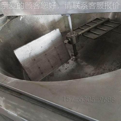 自动搅拌油炸 SY-1设00机0圆电加热搅拌鱼食品油945炸备 有质保