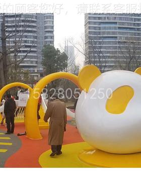 大91253型动物主雕物塑摆 玻璃钢卡通动题动物美陈摆件件 商场美