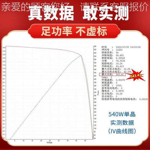 全495W黑框新A级49单晶黑框阳能充电板家用充电系统并W网5光太伏