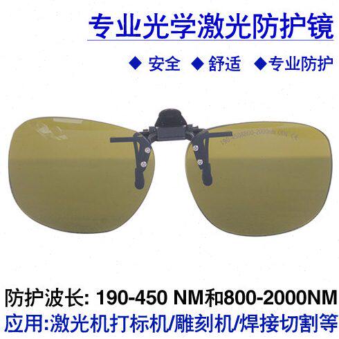 RBJ-14打标切割机激光防护镜808半导体1064NM近视用焊接护目夹片